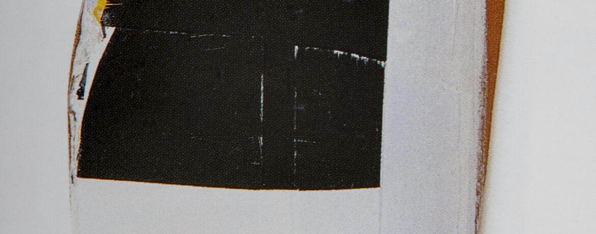"Vom R I", Acrylfarbe, Holz, Pressspan, 33x34x12cm, 1996