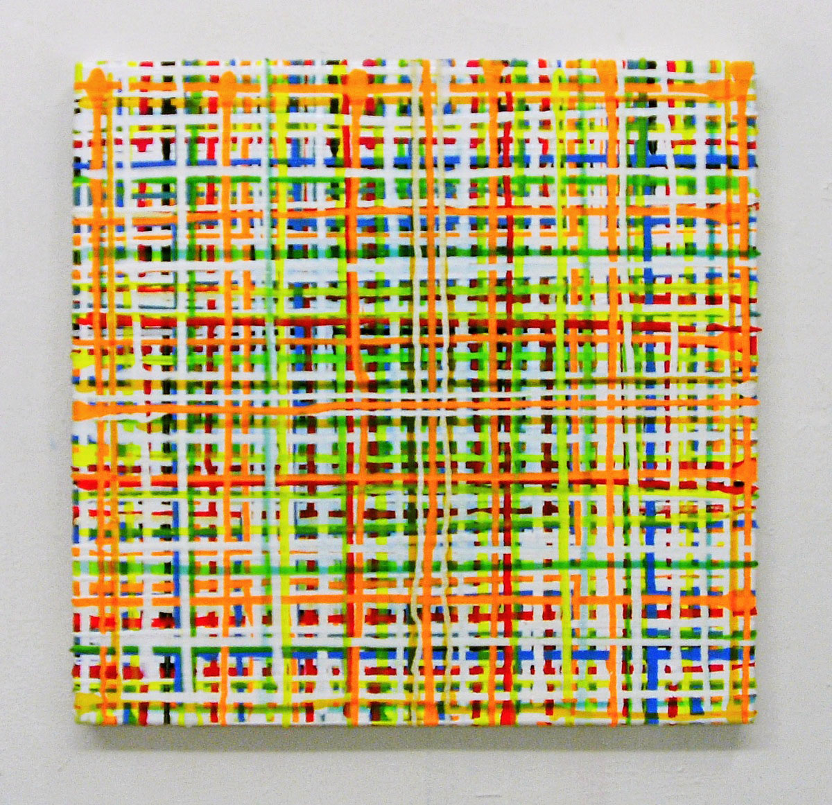 "Orange Juice", 50x50 cm, Acrylfarbe, LW, 2004