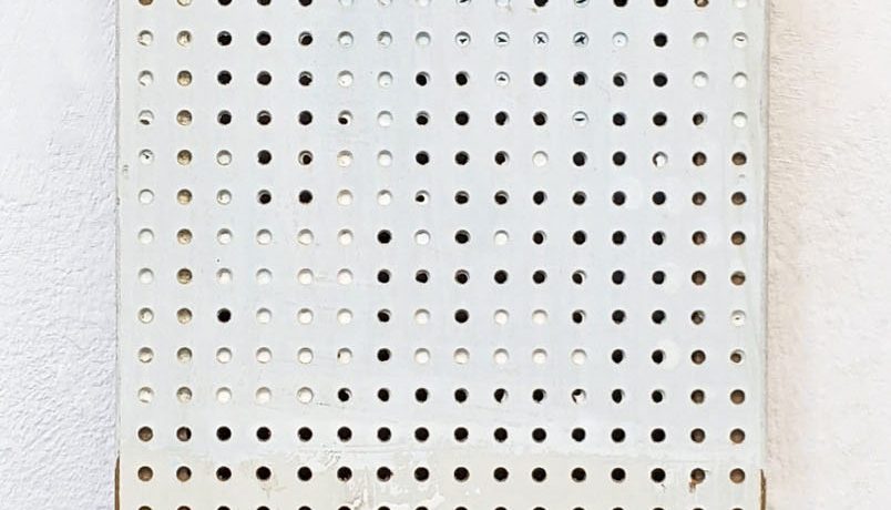 "Zählen", 49x21x10 cm, Acrylfarbe, Presspappe, Holz, 1993