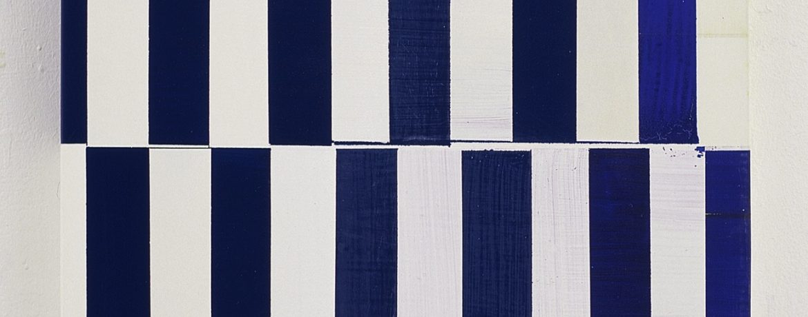"Blue Rhythm", 50x60 cm, Acrylfarbe, Leinwand, 2001